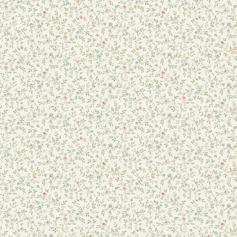 Save FG70902 Flora Small Floral by Wallquest Wallpaper