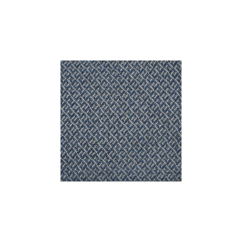 Acquire F3596 Sapphire Blue Geometric Greenhouse Fabric