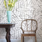 View Nus3500 Black Imprint Abstract Peel And Stick Wallpaper