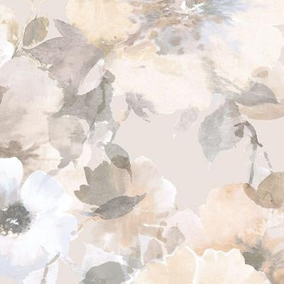 Save MC70408 Majorca Gray Floral by Seabrook Wallpaper