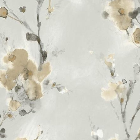 View PSW1101RL Simply Candice Botanical Neutral Peel and Stick Wallpaper