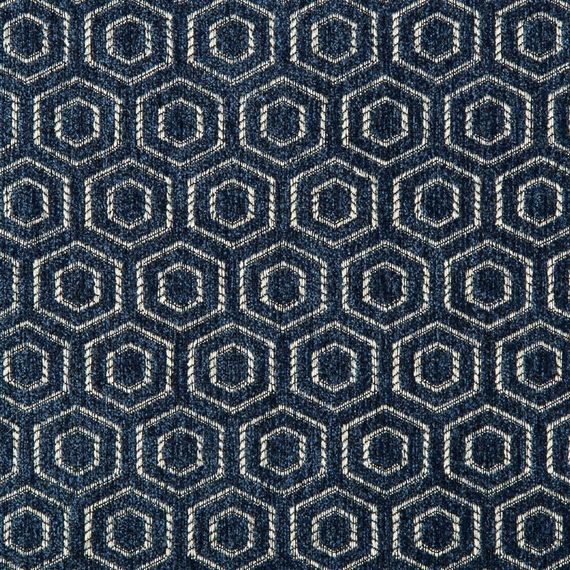 Select 35602.50.0  Geometric Dark Blue by Kravet Design Fabric