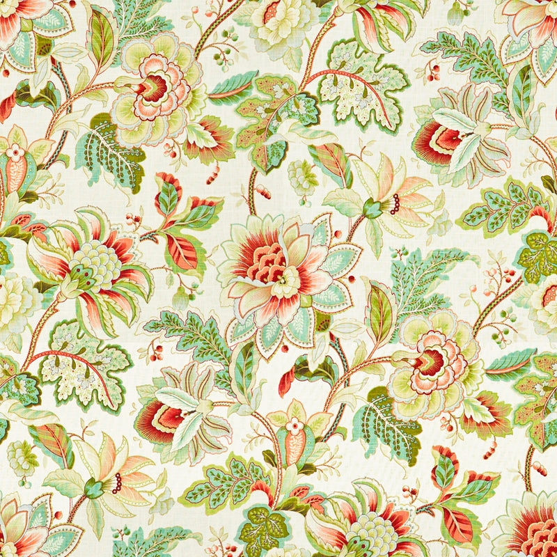 Sample GINA-4 Peacock by Stout Fabric