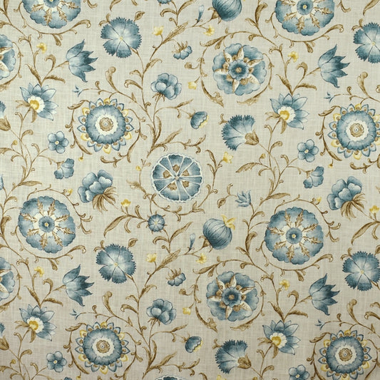 Select S2699 Stone Floral Multipurpose Greenhouse Fabric