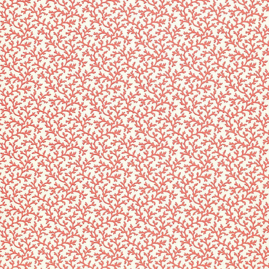 Shop 5004415 Coral Vine Garnet Schumacher Wallpaper