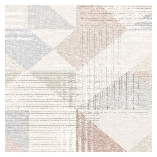 Search GX37656 Geometrix Pink Silk Screen Geometric Wallpaper by Norwall Wallpaper