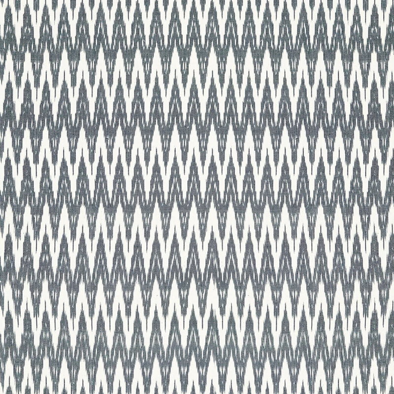 Purchase sample of 67492 Kilimanjaro Ikat, Denim by Schumacher Fabric