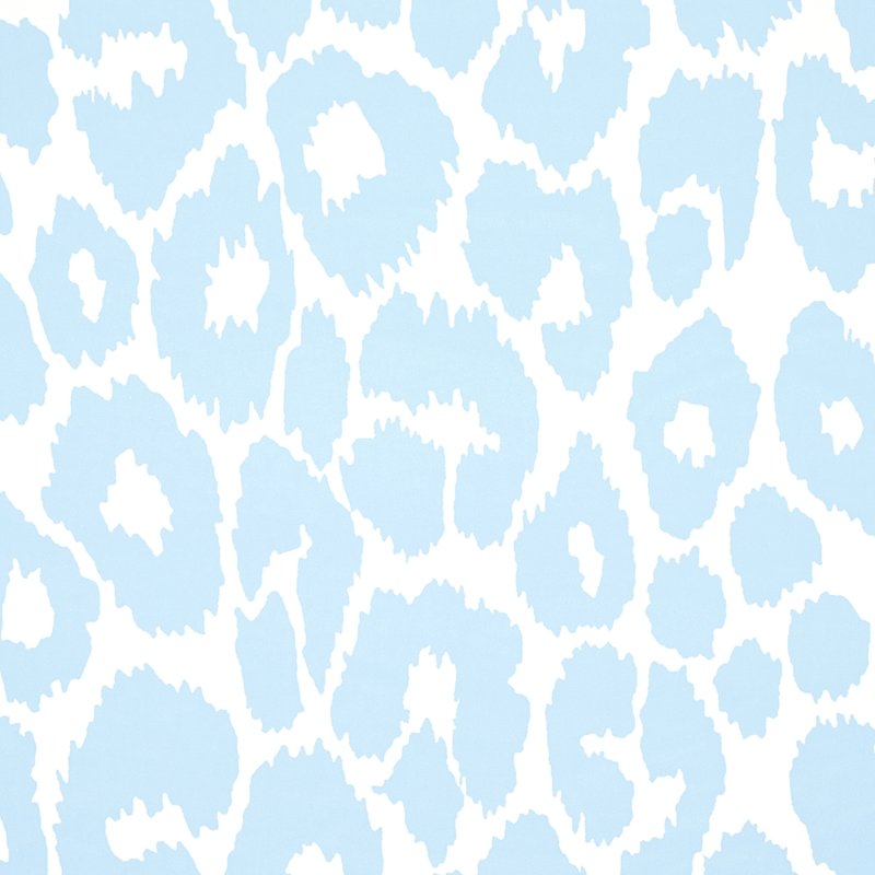 Acquire 5007014 Iconic Leopard Sky Schumacher Wallcovering Wallpaper