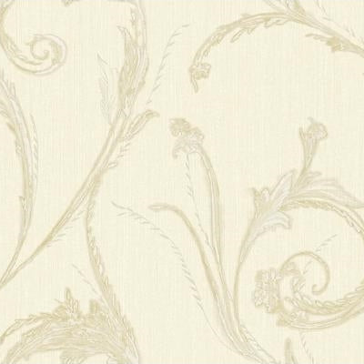 Find CB10406 Albany Gray Acanthus Leaves by Carl Robinson Wallpaper