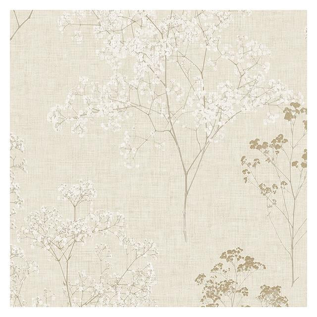 Find FH37508 Farmhouse Living Queen Anne's Lace  by Norwall Wallpaper