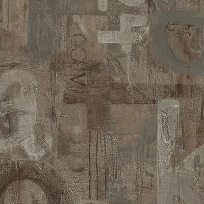 Save CB40606 Deauville Brown Faux by Carl Robinson Wallpaper