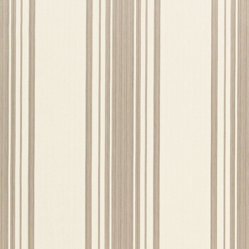 Purchase sample of 67021 Carnegie Cotton Stripe, Chanterelle by Schumacher Fabric