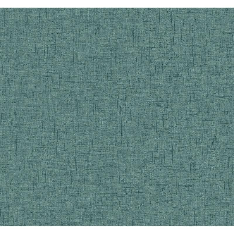 Sample 2973-90912 Daylight, Bentley Teal Faux Linen by A-Street Prints Wallpaper