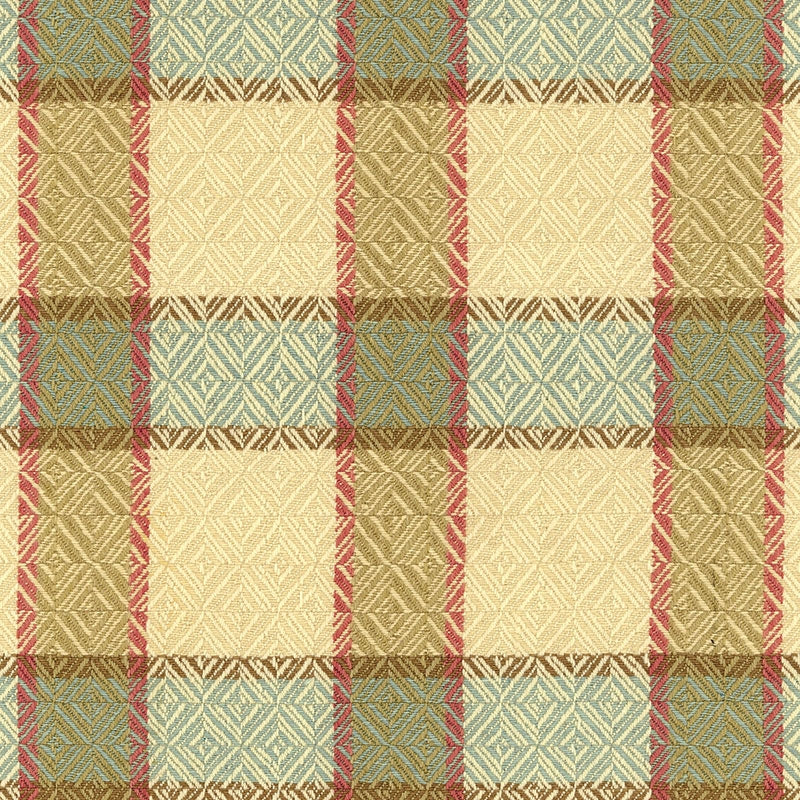 Looking 55330 Chesterfield Plaid Cottage by Schumacher Fabric
