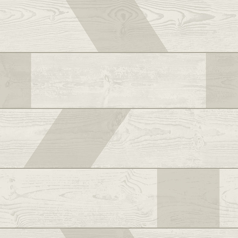Sample SLS3523 Natural Graphic Shiplap Self Adhesive, Geometrics Peel and Stick Wallpaper