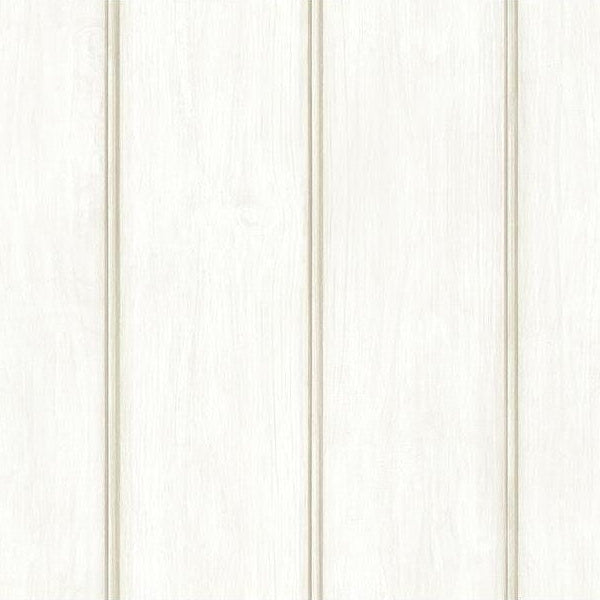 Purchase AST4078 Zio and Sons Upstate Beadboard Aged White Wood White A-Street Prints Wallpaper
