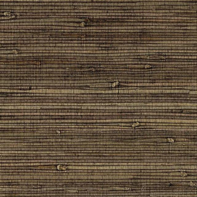 View VG4437 Grasscloth by York II Knotted Grass color Brown Grasscloth by York Wallpaper