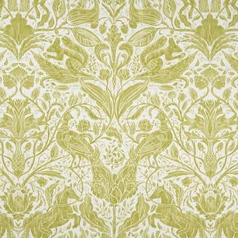 Find F1159/01 Forest Trail Damask by Clarke And Clarke Fabric