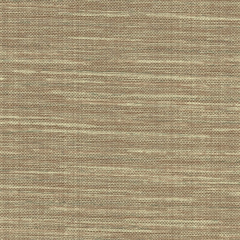Sample 2807-8014 Warner Grasscloth Resource, Bay Ridge Chestnut Linen Texture Wallpaper by Warner