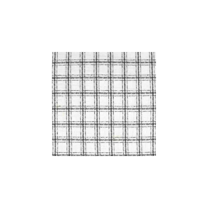 Looking S4080 Domino White Plaid/Check Greenhouse Fabric