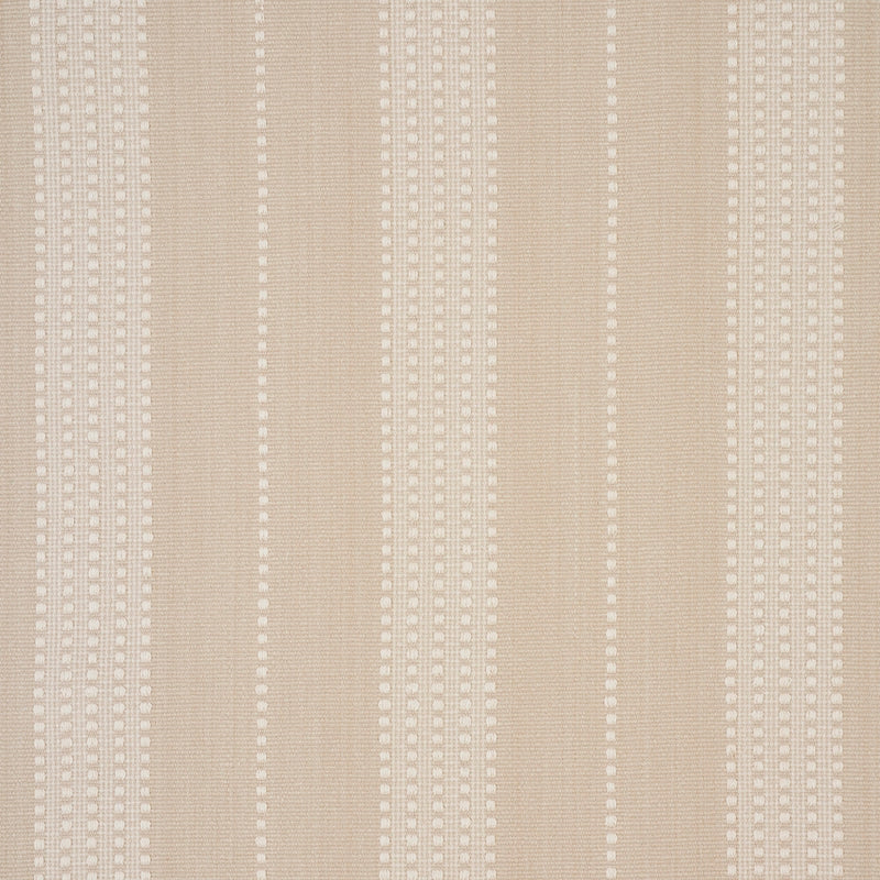 Purchase sample of 79091 Lubeck Stripe, Natural by Schumacher Fabric