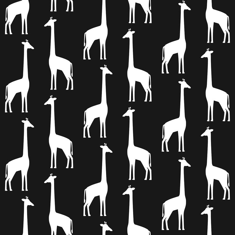 4060-139062 Fable Vivi Black Giraffe Wallpaper by Chesapeake,4060-139062 Fable Vivi Black Giraffe Wallpaper by Chesapeake2