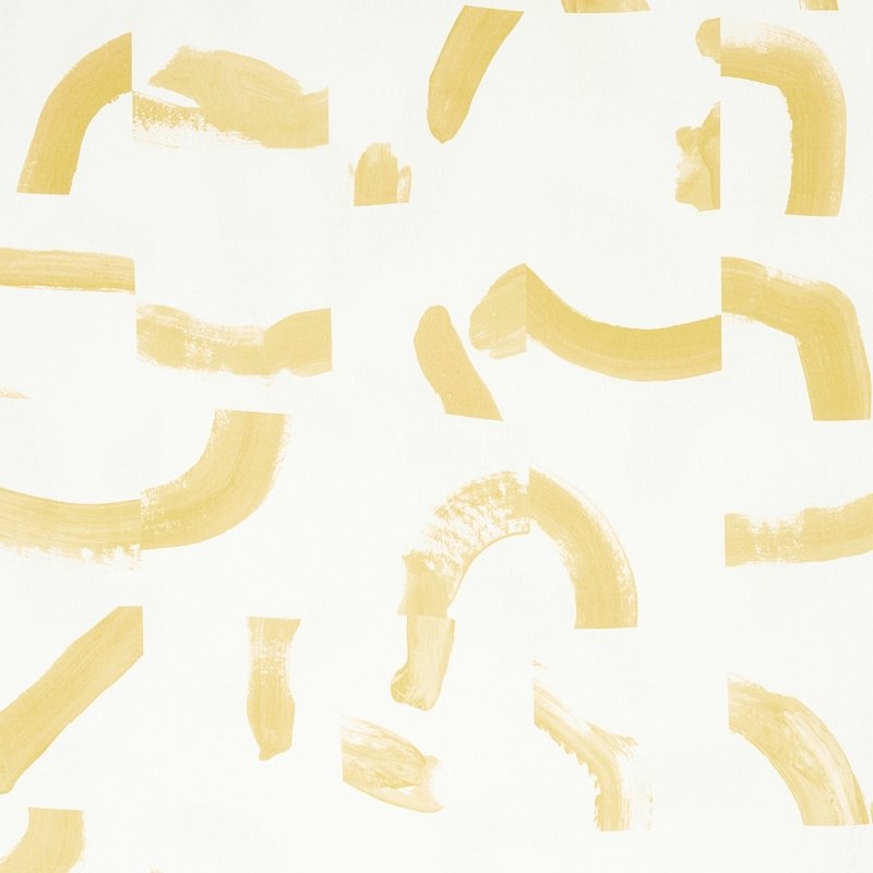 Purchase sample of 177895 Sepiessa, Yellow by Schumacher Fabric