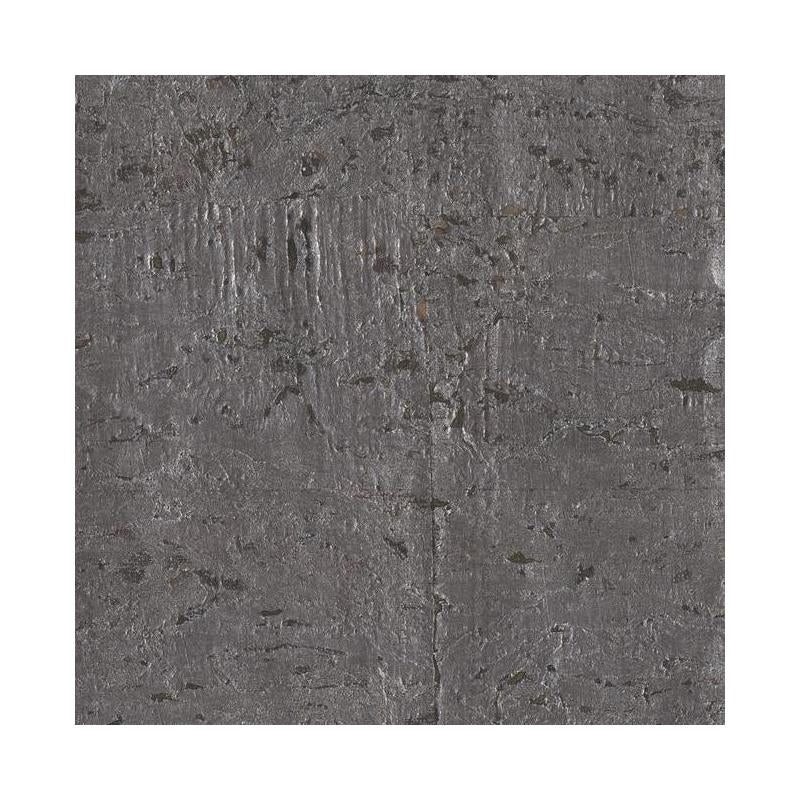 Sample - CZ2483 Modern Nature, Cork color Pewter, Organic by Candice Olson Wallpaper