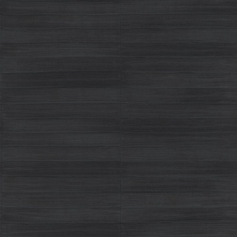 Order 4041-418514 Passport Dermot Black Horizontal Stripe Wallpaper Black by Advantage