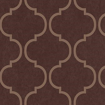 Order CB12609 Amwell Brown Ogee by Carl Robinson Wallpaper