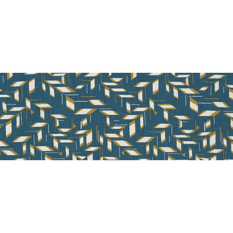 519058 | Block Shapes | Jade - Robert Allen Home Fabric