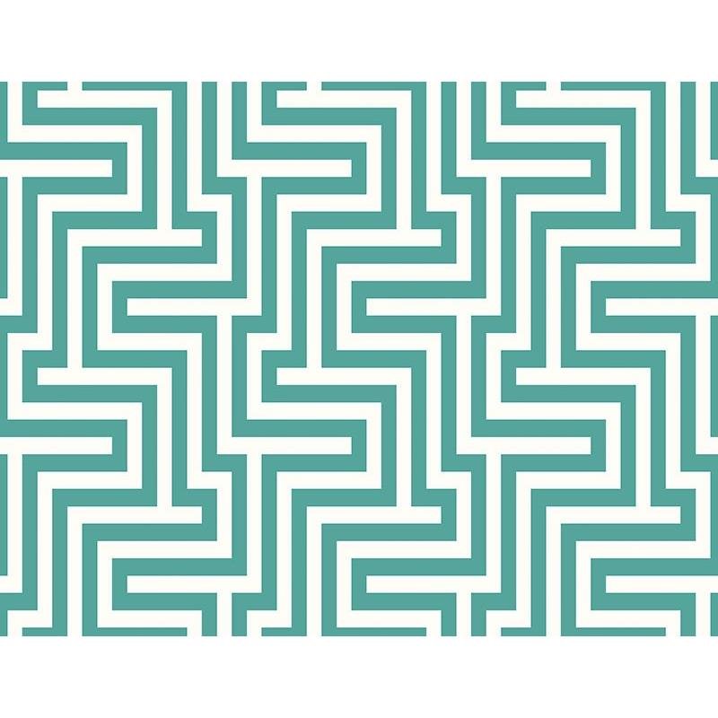 Sample TA20404 Tortuga, Blue, Geometric by Seabrook Wallpaper