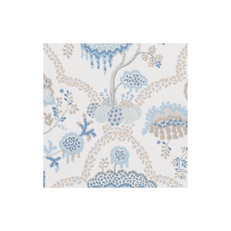 516393 | De42662 | 50-Natural/Blue - Duralee Fabric
