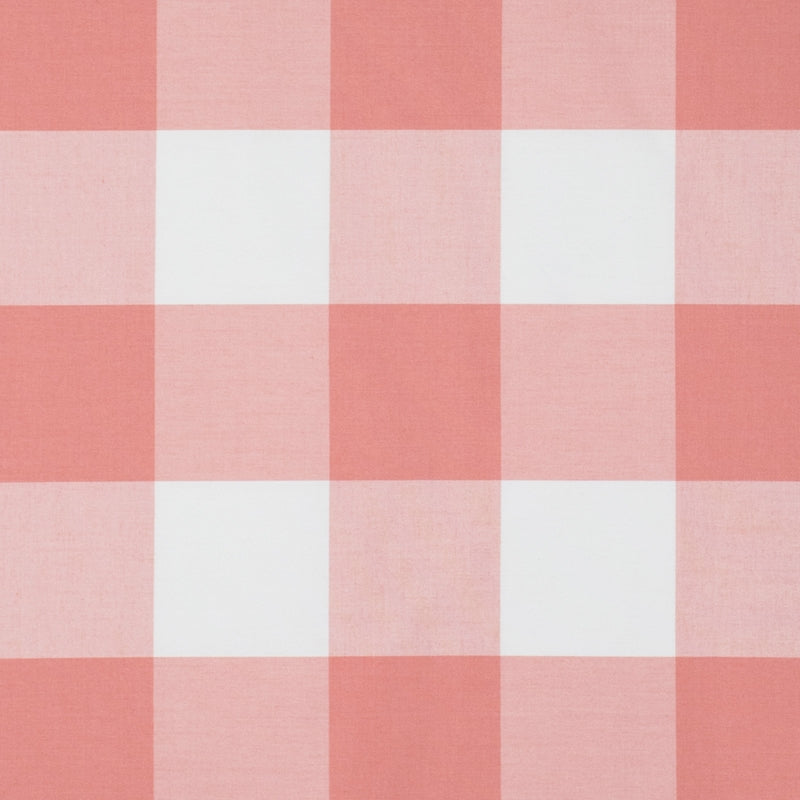 S1210 Coral | Check/Plaid, Woven - Greenhouse Fabric