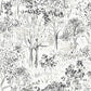 Sample 3124-13894 Thoreau, Walden Black Forest Wallpaper by Chesapeake