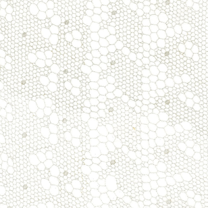 Search 55490 Tracery Lace Silver by Schumacher Fabric