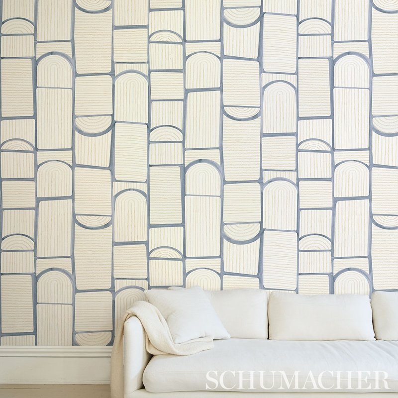 Search 5013682 Bloomsbury Slate Schumacher Wallcovering Wallpaper