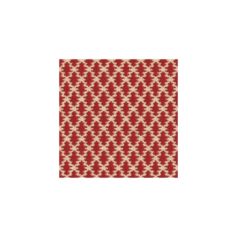 Sample BR-89739-143 Diamond Lattice Figured Texture Poppy Small Scales Brunschwig and Fils Fabric
