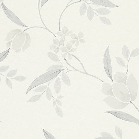 Acquire 798821 Tendresse Grey Floral by Washington Wallpaper