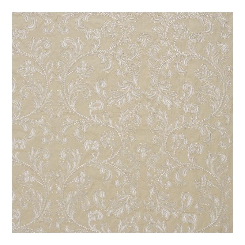 Purchase 27029-002 Chiara Embroidery Pearl Grey by Scalamandre Fabric