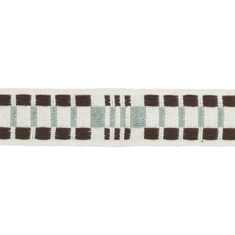 78992 | Carmo Tape Narrow, Sage - Schumacher Fabric