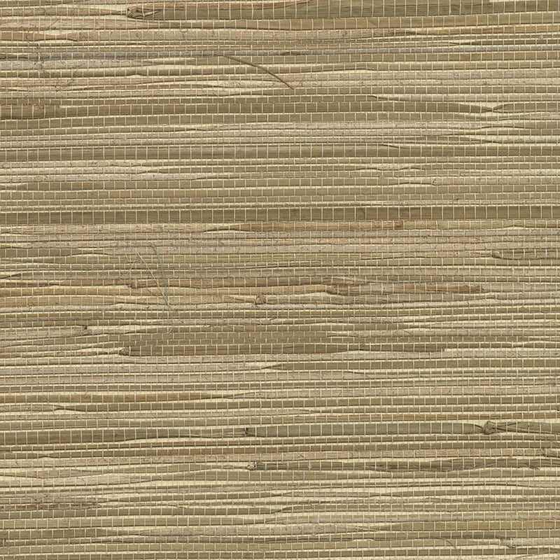 Sample 2732-65621 Canton Road, Bataan Wheat Grasscloth by Kenneth James Wallpaper