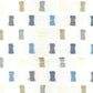 Sample FLUT-3 Flutter 3 Blue by Stout Fabric