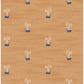 Sample DA60312 Day Dreamers, Tiny Whales Orange and Navy Seabrook Wallpaper