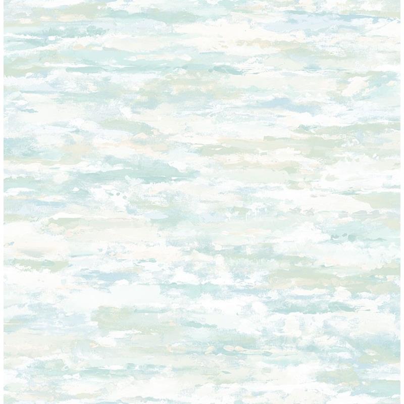 Purchase FI70602 French Impressionist Blue Watercolor by Seabrook Wallpaper