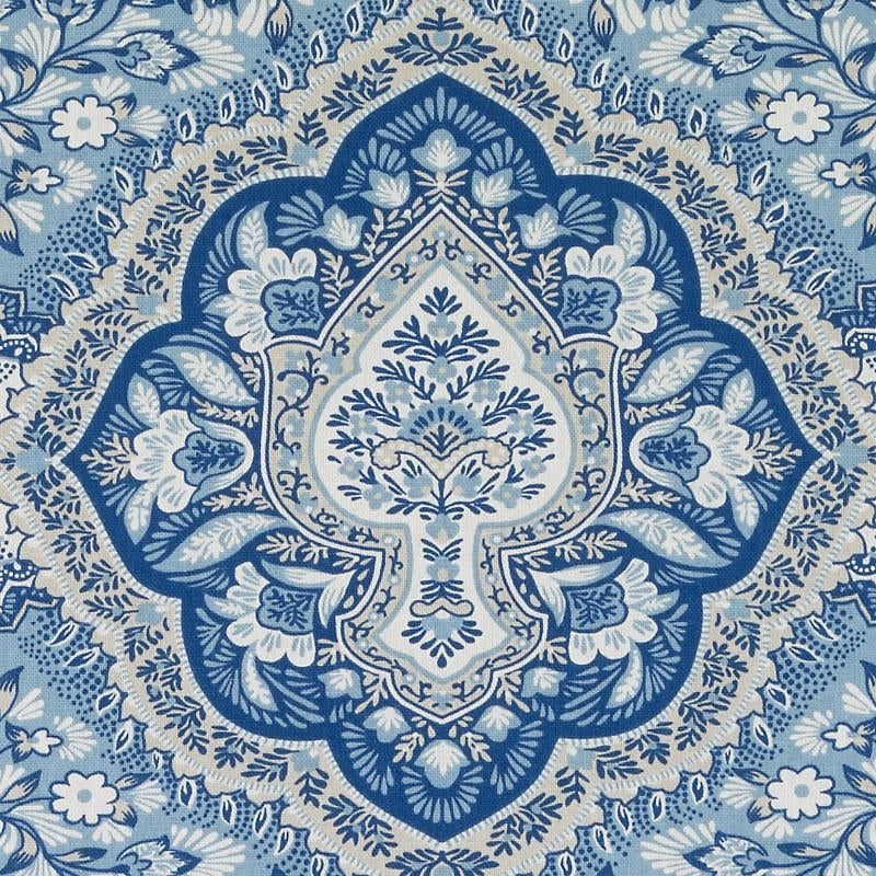 De42569-5 | Blue - Duralee Fabric