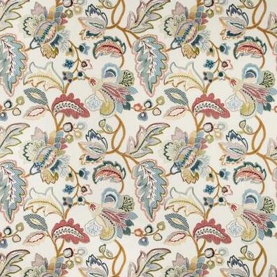 Order 2019111.149.0 Orford Embroidery Multi Color Botanical by Lee Jofa Fabric