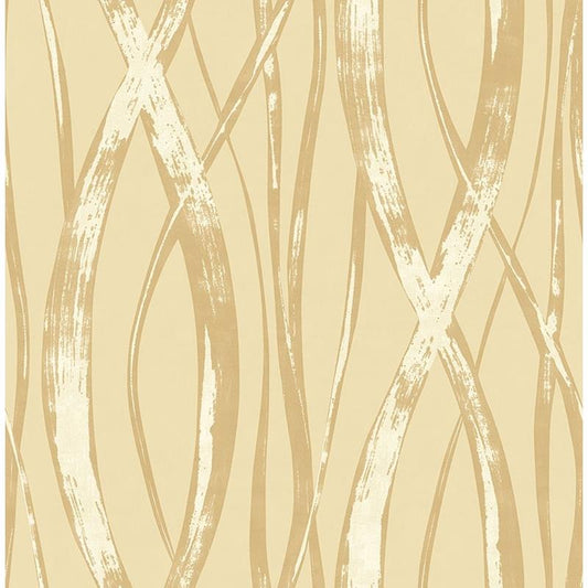 Purchase TA21105 Tortuga Metallic Gold Chain by Seabrook Wallpaper