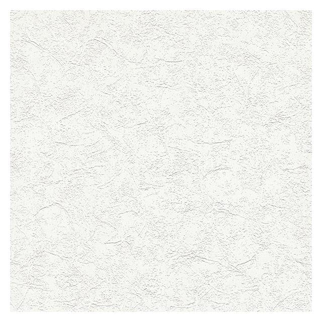 View 4000-67473 PaintWorks Cale White Stucco Paintable White Brewster Wallpaper