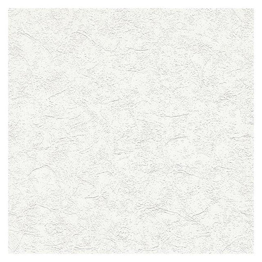 View 4000-67473 PaintWorks Cale White Stucco Paintable White Brewster Wallpaper